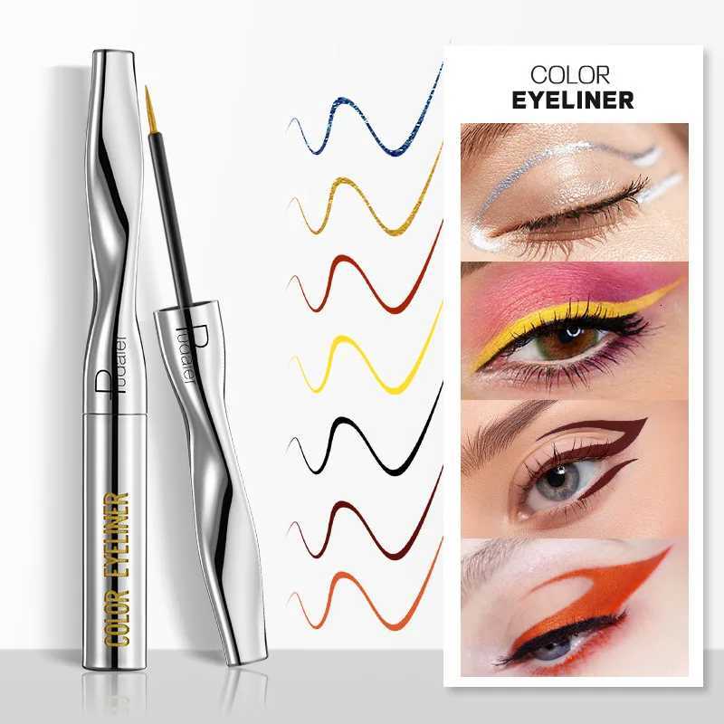 24 Colors Eyeliner Longlasting waterproof sweatproof colored liquid eyeliner nonblooming eyeliner quickdrying eyelinerL251024
