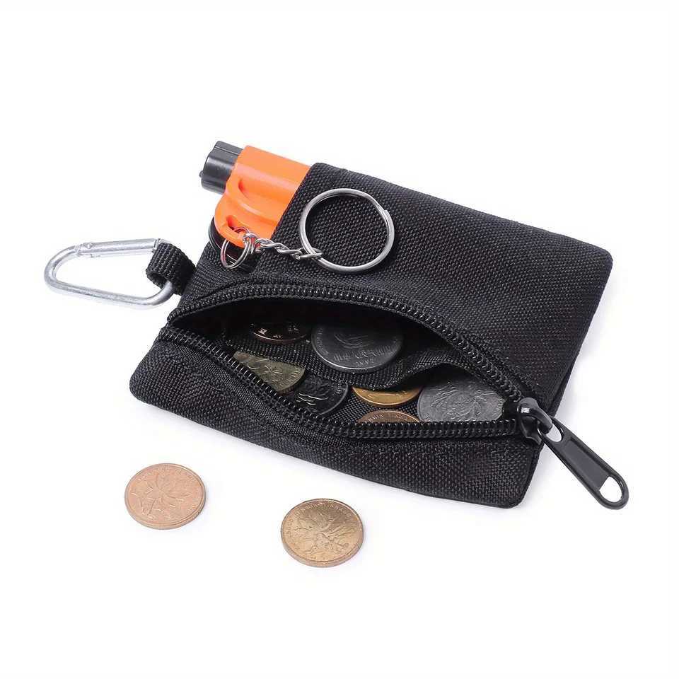 Outdoor Tactical Mini Coin Purse Key Bag Military Fan Outdoor Zipper Bag Sports Waist Bag Storage Accessory Bag One Pack Z251023