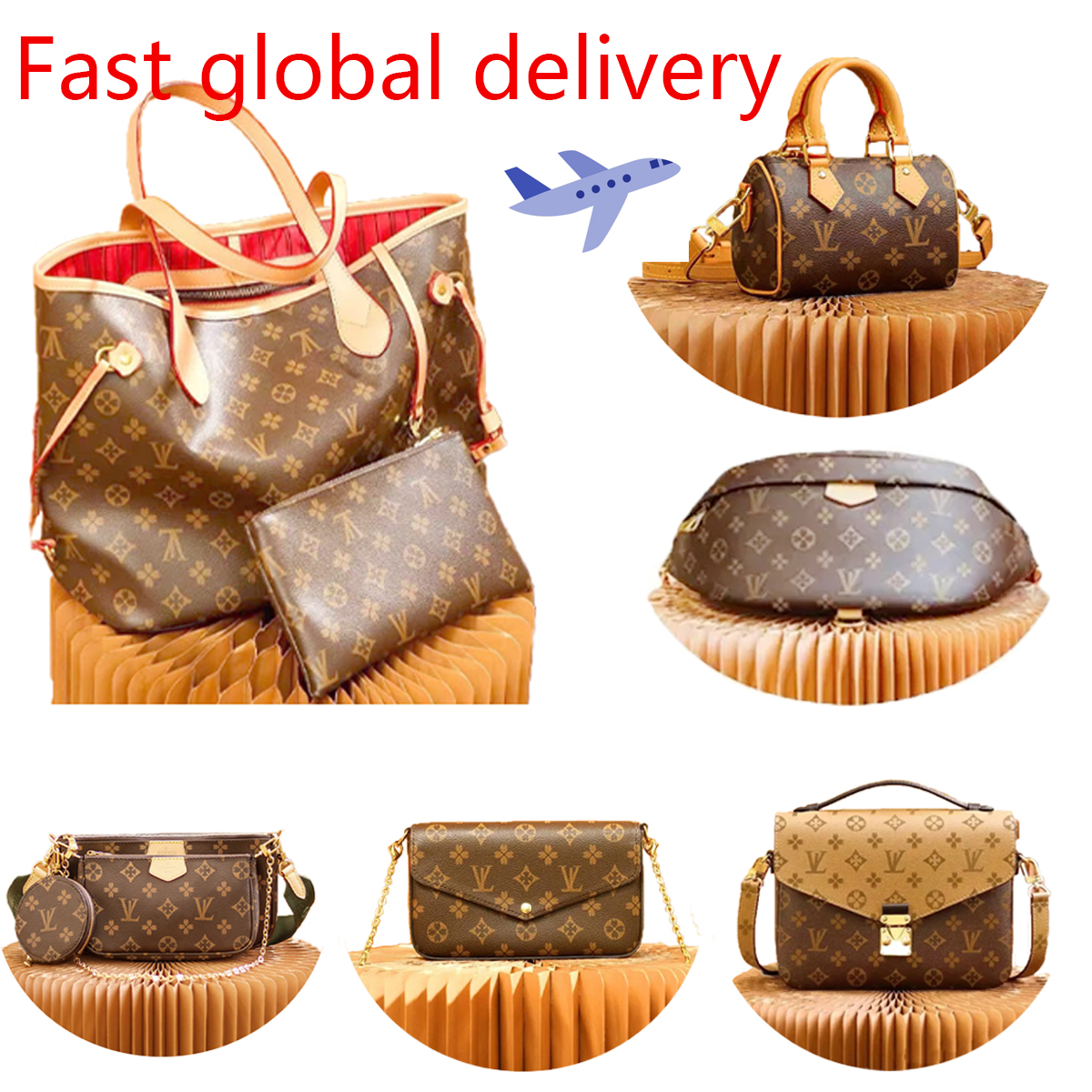 Luxury Designer Bag Handbag Luxury Bag High Quality Tote Bag Purses Designer Woman Handbag Women Bags Travel Beach Bag With Dust Bag