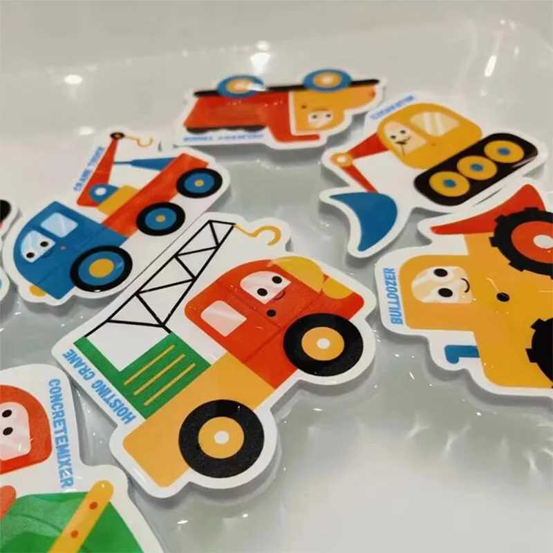 Fun Foam Engineering Vehicle Floating Bathtub Toy Water Play Toy Baby Bathroom Toys Game Baby Bath Toy for Babies Boys Girl Gift J251023