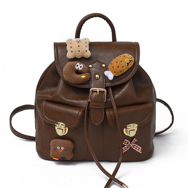 Luxury Brand Designer Bag This Year's Trendy Super Hot Women's Backpack 2025 New Versatile Back Bag Exquisite Mini Niche School Bag
