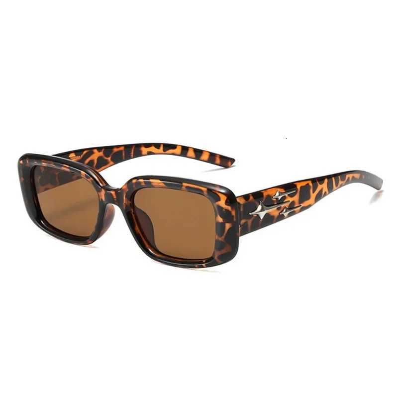 New Retro Y2K Style Small Square Sunglasses Women Cat Eye Sunglasses Fashion Colorful Mirror Goggles Men Punk Sports Sun GlassesT251024