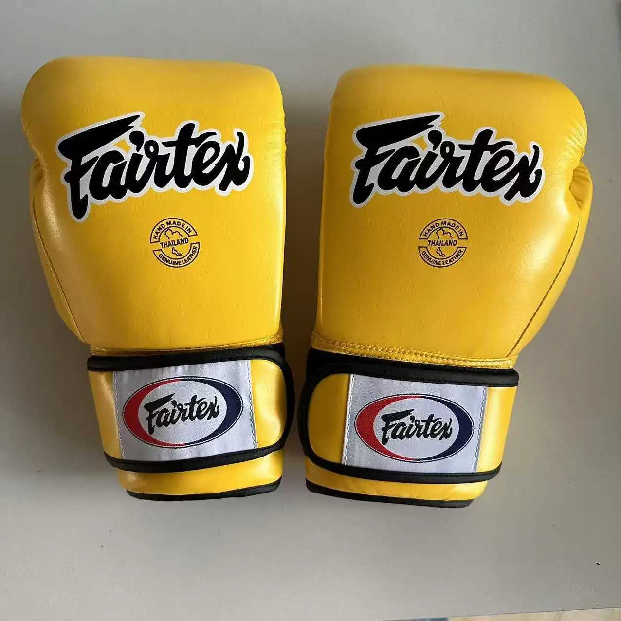 FAIRTEX Boxing Gloves Professional Muay Thai Training Sparring Leather Punching Bag Gloves for Adults Youth Y251023