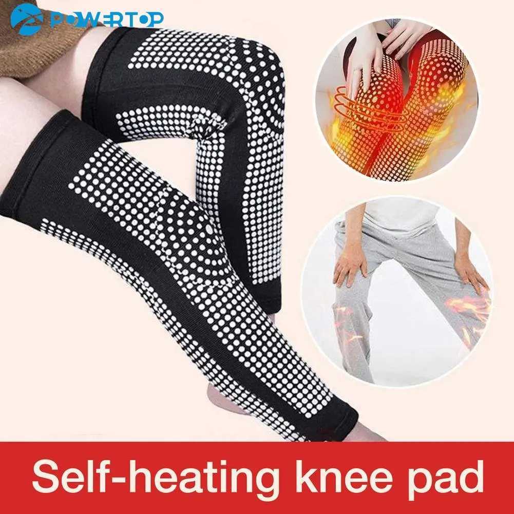 2pcs Self Heating Support Knee Pads Tourmaline Knee Brace Warm for Arthritis Joint Pain Relief Injury Recovery Knee MassagerW251024