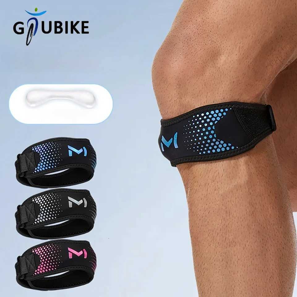 GTUBIKE 1PC Patella Knee Strap Adjustable Knee Brace Patellar Tendon Stabilizer Support Band for Soccer Basketball Running JumpeW251024