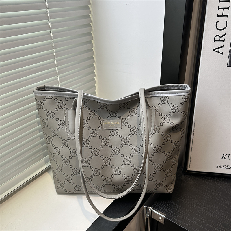 Designer free shipping Plaid tote bag women bag shoulder bag crossbody bag versatile large capacity handbag Dependable plain pink