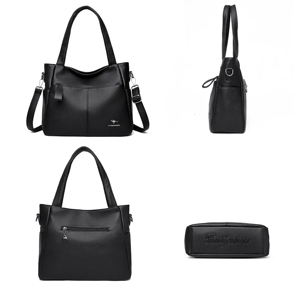 Genuine Soft Leather Hand Bag Handbags Women Bags er Female Shoulder Crossbody Tote Bags for Women Sac 251023
