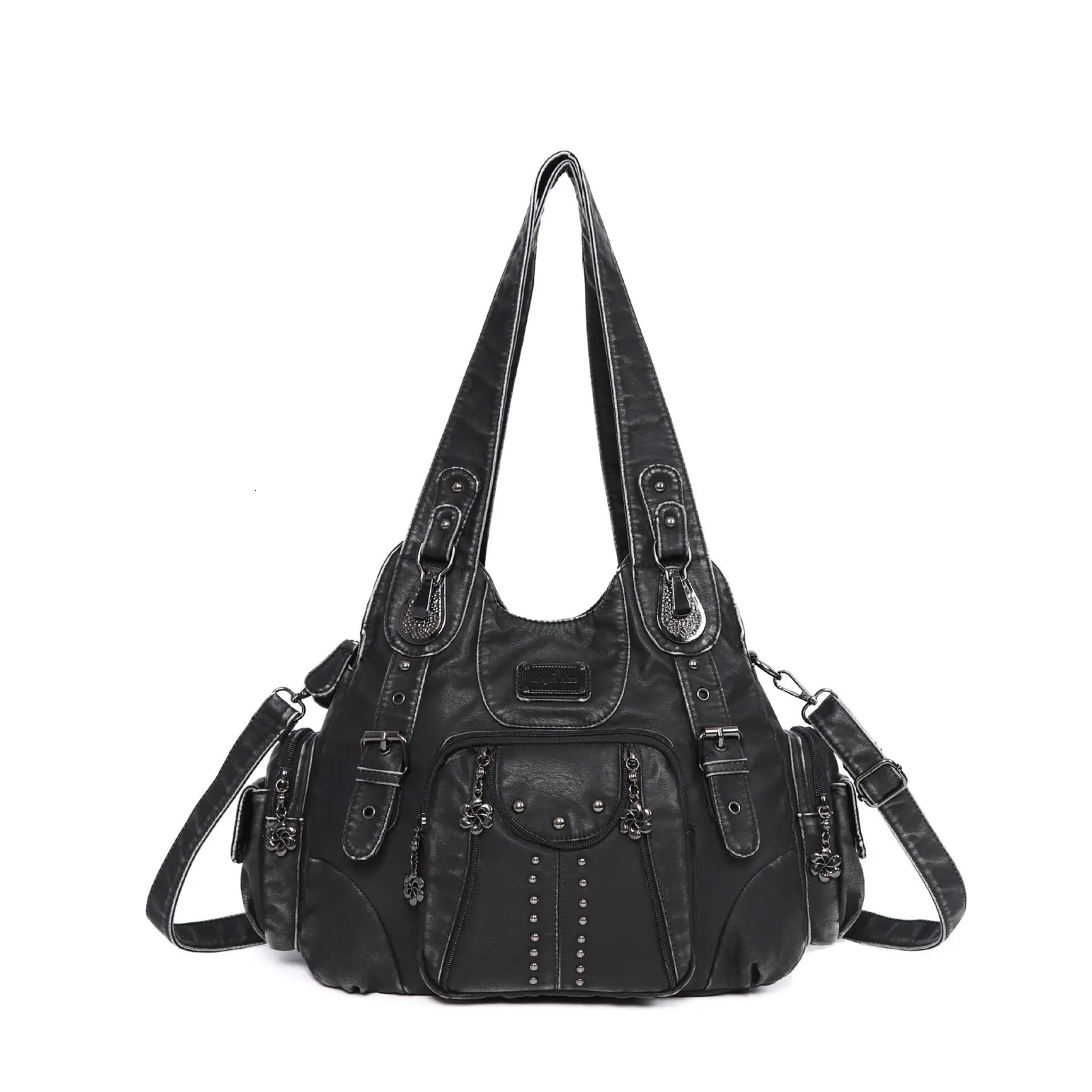 Angelkiss Bag Women Fashion Handbags Women Shoulder Bags PU Leather Handbag Female Satchel Big Shoulder Purse Bag bolsa feminina 251023