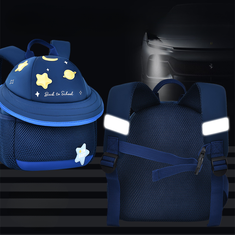 New Fashionable Boys and Girls Backpack Cute Mushroom Bag Diving Material Designer Children's Backpack Mini Small Bag