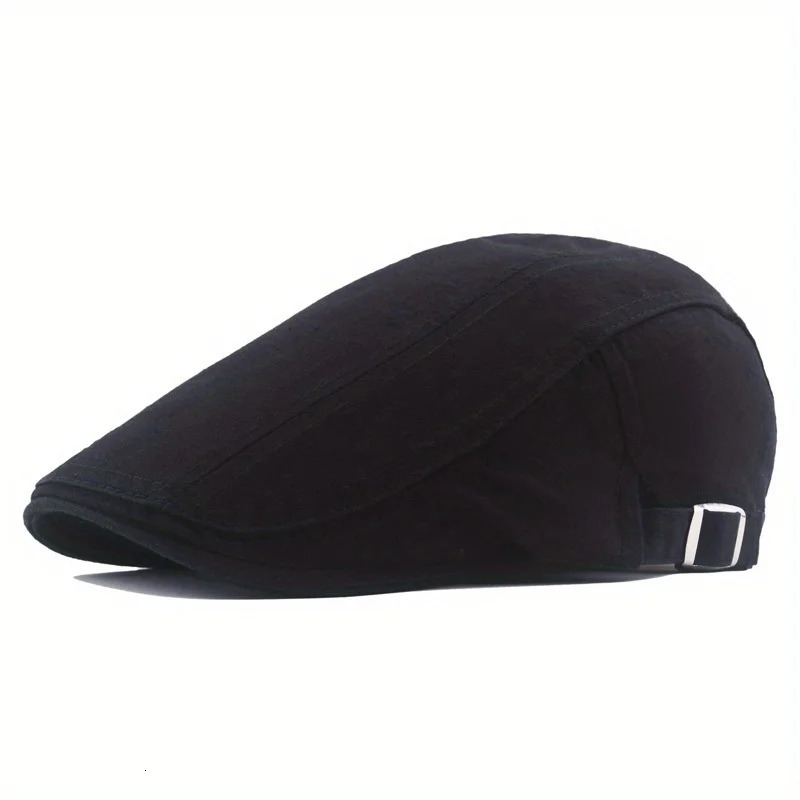 Mens Classic Cotton sboy Hat Vintage Cabbie Cap Mens Sun Protection Beret Hat 251021
