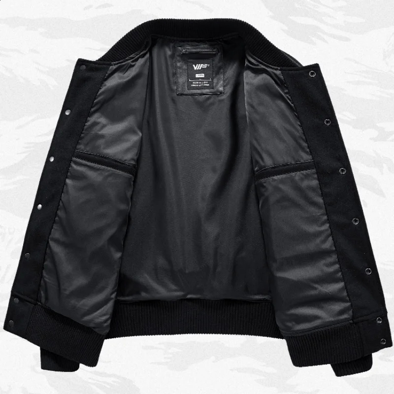 American Vintage Style Patchwork Bomber Jackets Autumn Winter Mens Clothing Y2K High Street Techwear Baseball Jackets 251023