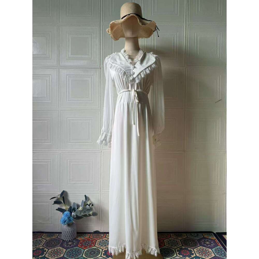 Spring 2025 New Design Elegant Sleeve Long Comfortable Women's Dress