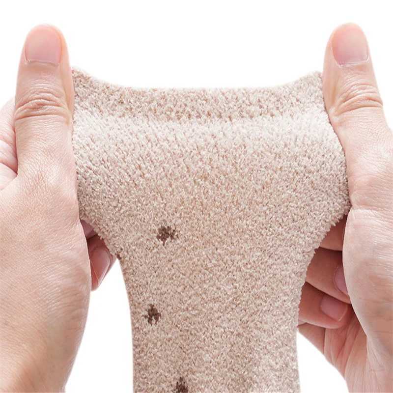 Lawadka Winter Newborn Baby Girl Boy Socks Anti Slip Coral Fleece Toddler Socks For Girls Boys Thick Warm Infant Baby Sock 03Y J251024