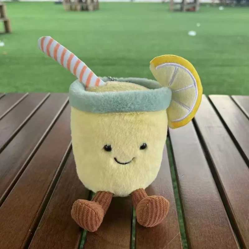 15cm Coconut Jelly and Lemonade Plush Doll Birthday Gift Toy Cute Soothing Companion Plush Doll Soothing Toy Festival Gift Z251024