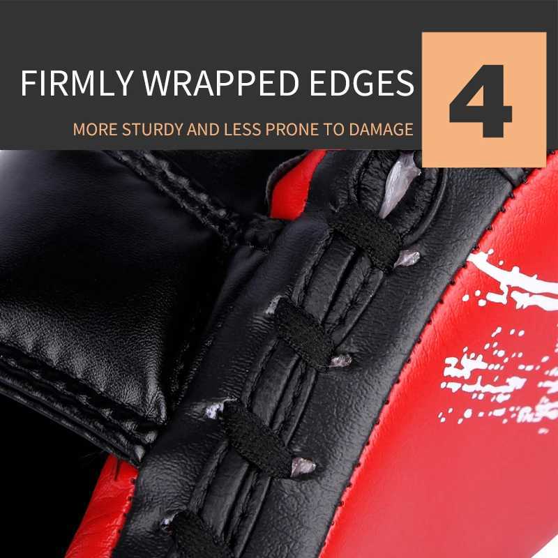 1PCS Boxing Pad Hand Target Thai Kick Sanda Training Taekwondo Sports Fitness Equipment Sand Bag Punch Pads for Adult Children Y251023