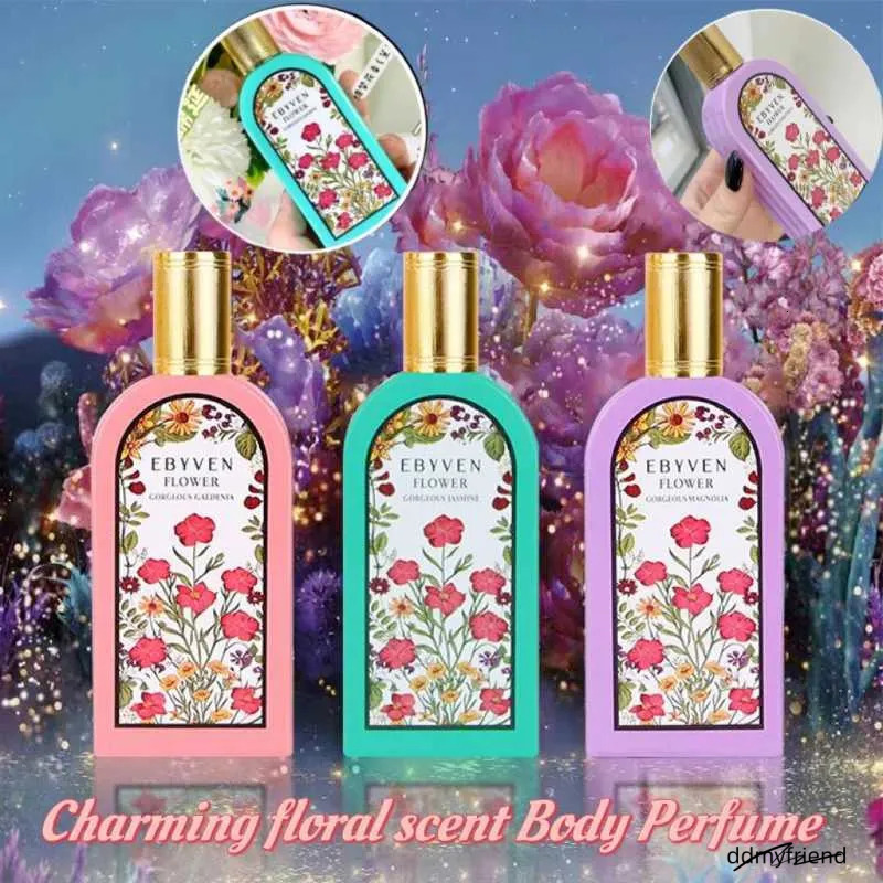 Floral Jasmine Gardenia Perfume For Women - Lasting Fresh, Natural Light Fragrance Deodorant, 30Ml Ddmyfriend