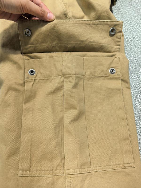 Men's Work Pants with Multiple Pockets Quick-Dry Cotton Twill Fabric Wholesale Custom