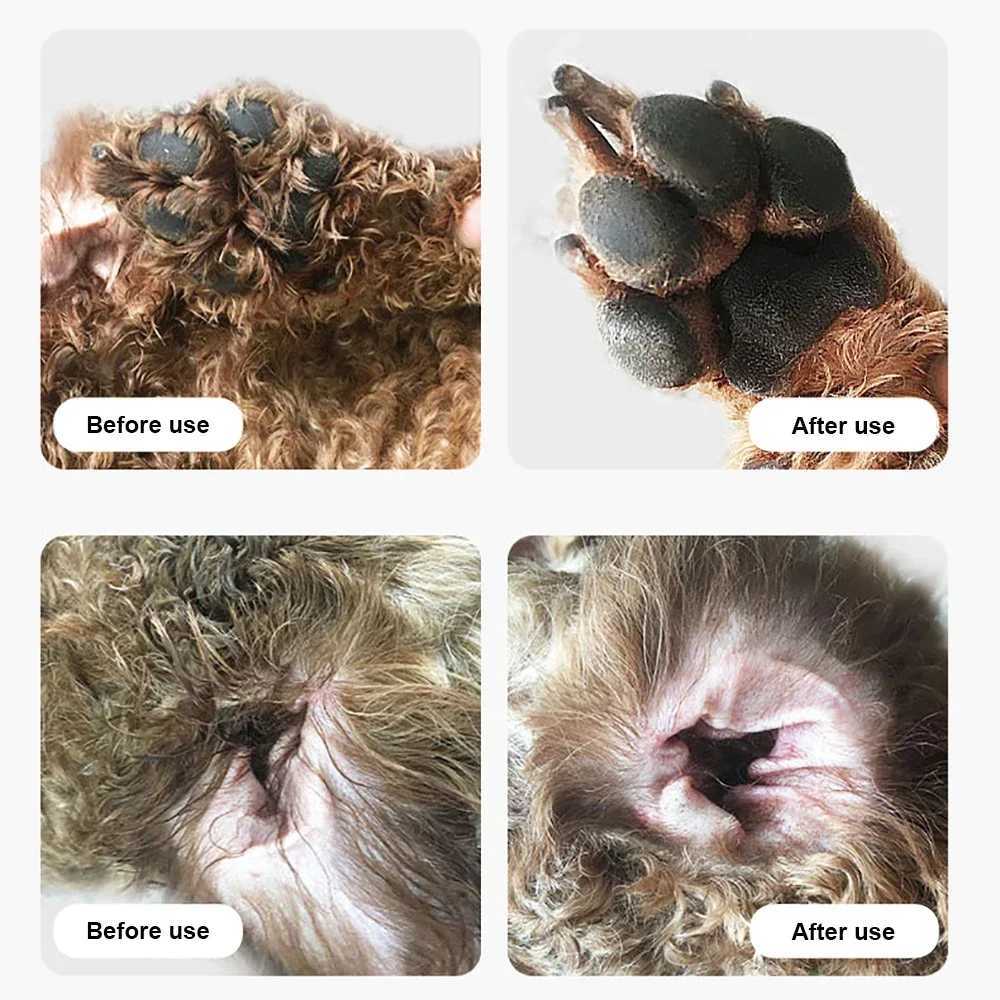 Dog Hair Trimmer Electric Dog Cutter Professional Pet Foot Hair Trimmer Cat Grooming Hairdresser Scissors Butt Ear Pedicator Z20251024