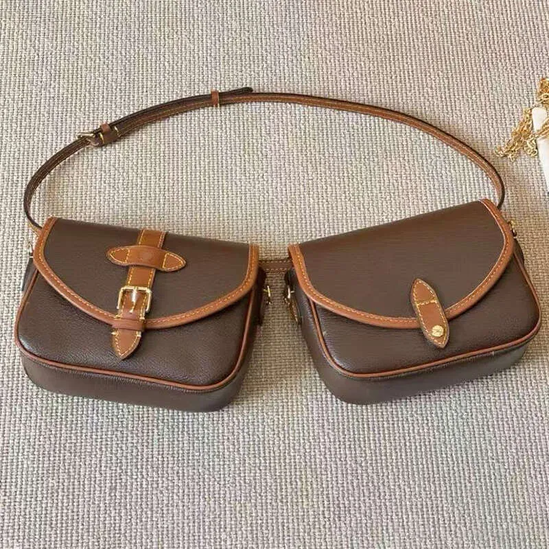 Designer Waist Bags Belt Bag Fashion Luxury Saumur bb Size DUO BB Detachable Handbags Chain Mini Crossbody Bags