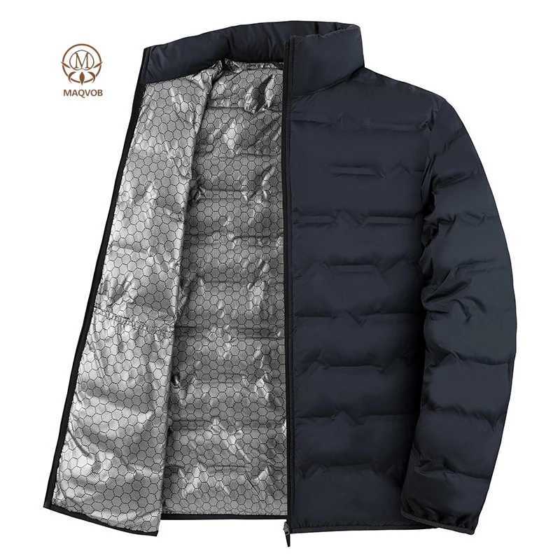MAQVOB Top Quality Winter Men and Women Polyester Padded Jacket Keep Warm Casual Lightweight 80 White Duck Down Jacket Z251024