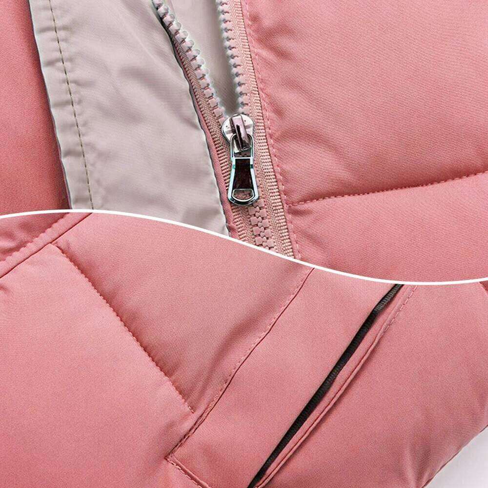 Boys Girls Down Cotton Coat Hooded Kids Padded Puffer Jackets Casual Winter Outerwear Warm Thick Children's Parka Overcoat