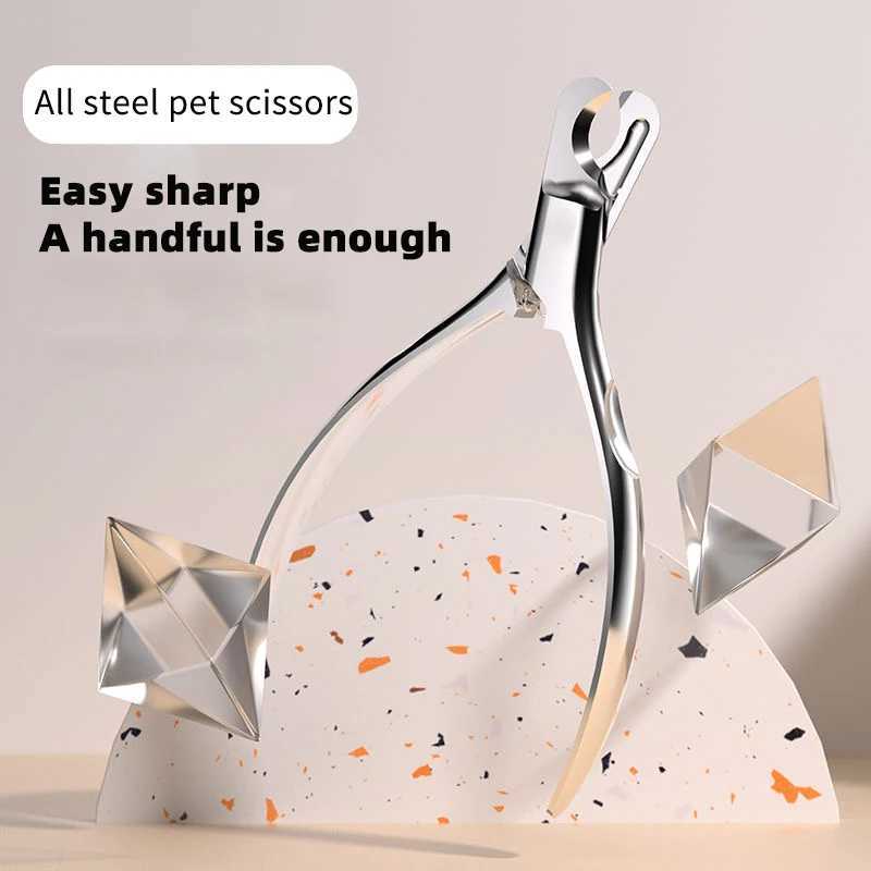 Pet AllSteel OnePiece Nail Clippers Cat Nail Clippers Small Dog Nail Clippers Stainless Steel Z20251024