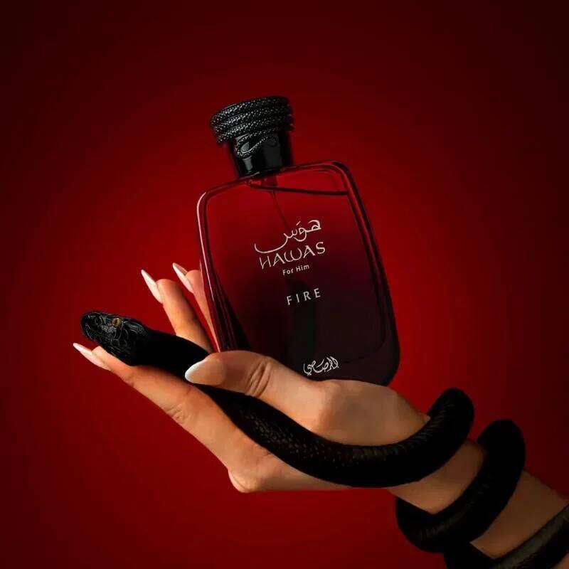 100ML RASASI Hawas Fire Eau De Parfum Fragrance Arabian Women's Perfume Pheromone Cologne Man Attract The Opposite Sex