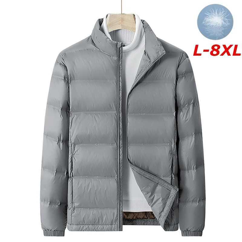 Men Winter Stand Collar Down Jacket Warm Windproof Coat Men Casual Lightweight Puffer Jacket Waterproof High Quality jacket Male Z251024