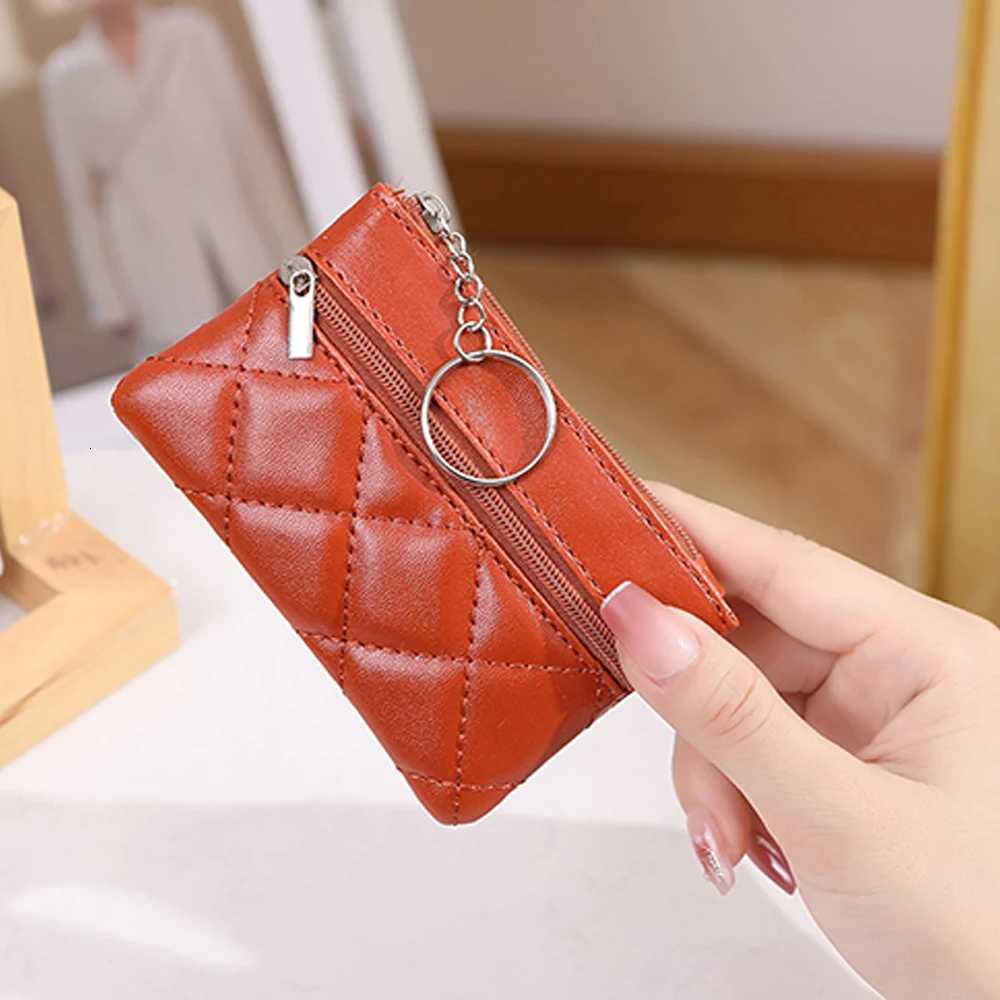 Mini Layer Coin Purse Men Small Wallet Change Purses Zipper Money Bags Candy Wallets PU Key Holder Z251023