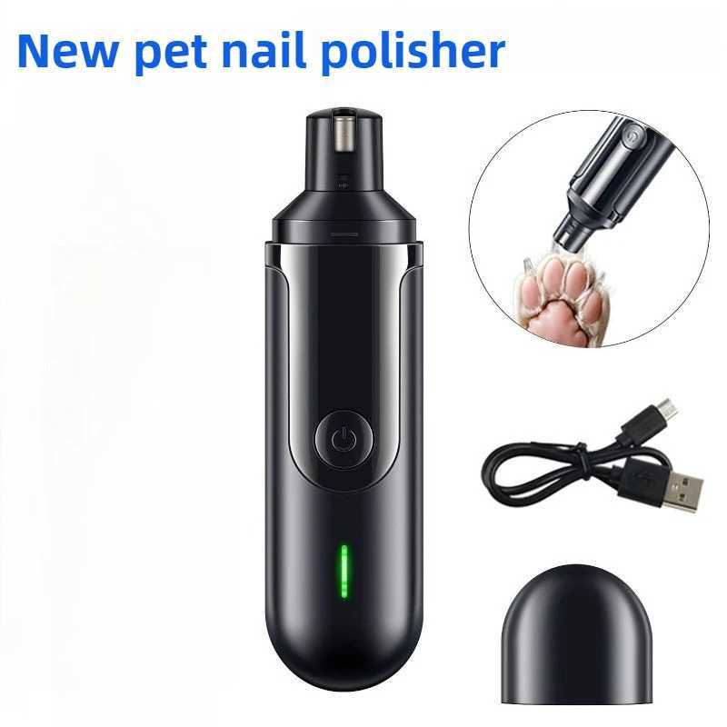 Pet Nail Clipper USB Rechargeable Electric Dog Nail Grinder Pet Nail Trimmers Painless with Polisher Wheel for Small Large Pets Z20251024