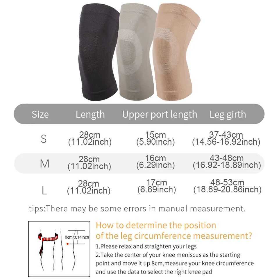 1Pair Summer Ultra Thin Knee Support Brace Sports Knee Pads Gym Running Knee Protector Meniscus Arthritis Injury Ease Knee PainW251024