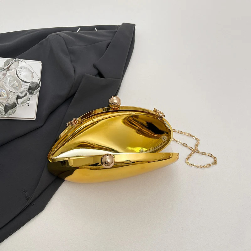 Acrylic Evening Bag Exquisite Shell Pearlescen Clutch Bag Fashion Womens Banquet Dress Handbag Wedding Party Bags 251023