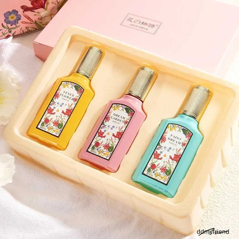 Eau De Toilette Perfume Set For Women, Floral Scent, Long-Lasting Fragrance, Blooming Water Of Flowers, Valentine's Day Gift Ddmyfriend