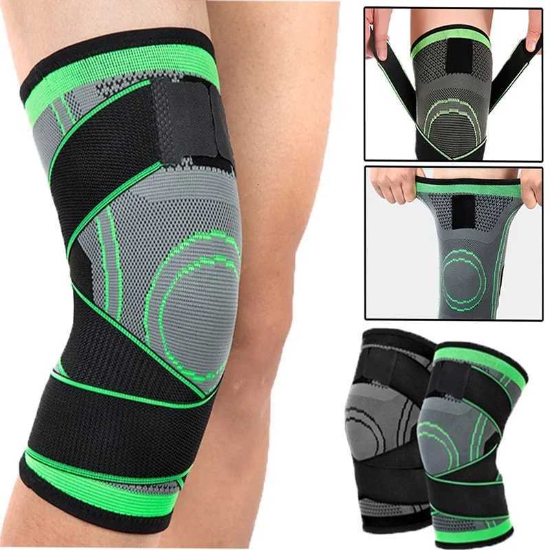 1PCS Adjustable Sports Knee Pad Knee Pain Relief Patella Stabilizer Brace Support for Hiking Soccer Basketball Running SportW251024