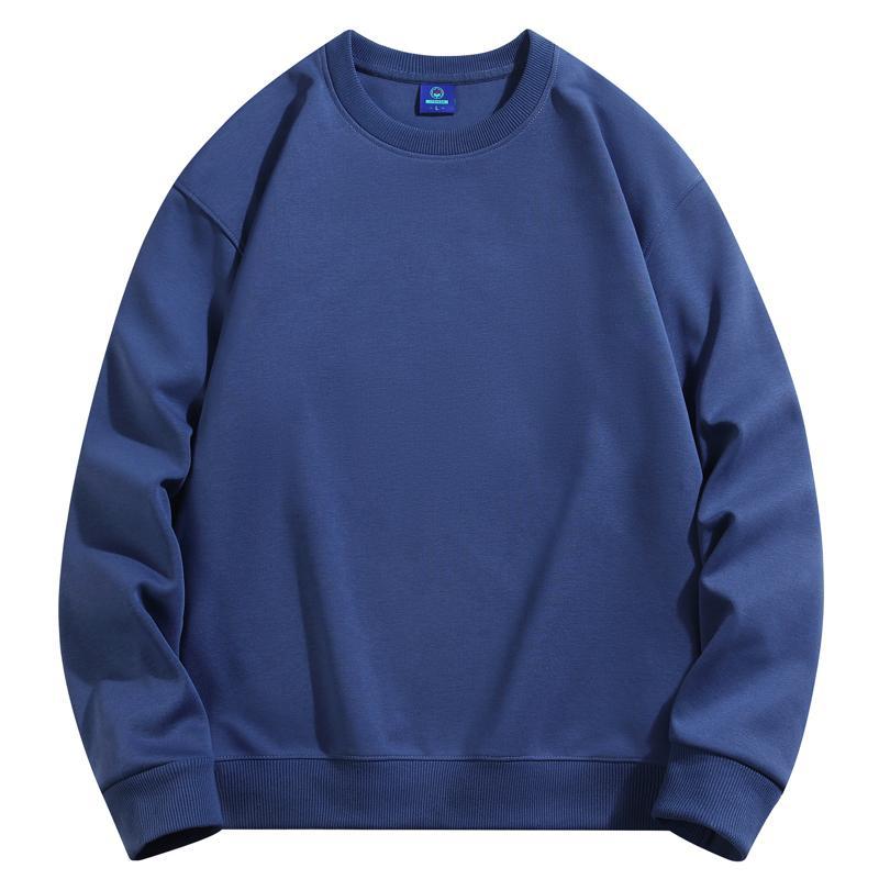 Autumn and winter pullover with velvet round neck sweatshirt, workwear, customized workwear, embroidered logo, advertising shirt, outerwear, cultural 