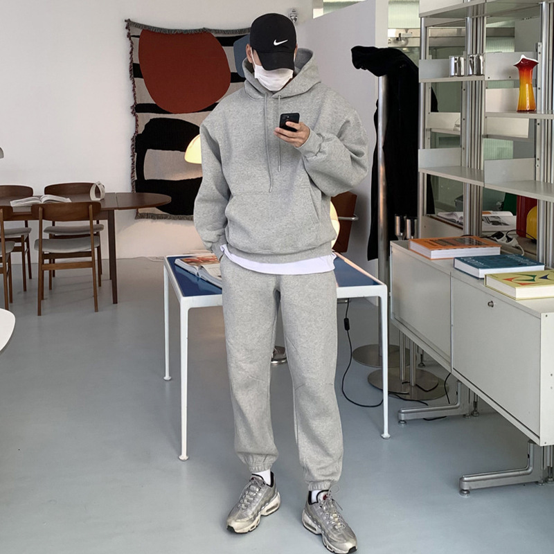 Street Style Cool Sports Suit for Men and Women, Autumn and Winter designer hoodie jacket tracksuit men polo veste coat Simple Loose Thickened Fleece 