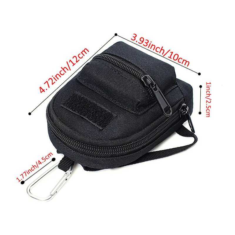 Outdoor Travel Leisure Small Portable Hhanging Bag Money Wallet Mini Knapsack Coins Keys Earphone Zipper Pouch with Lanyard Z251023