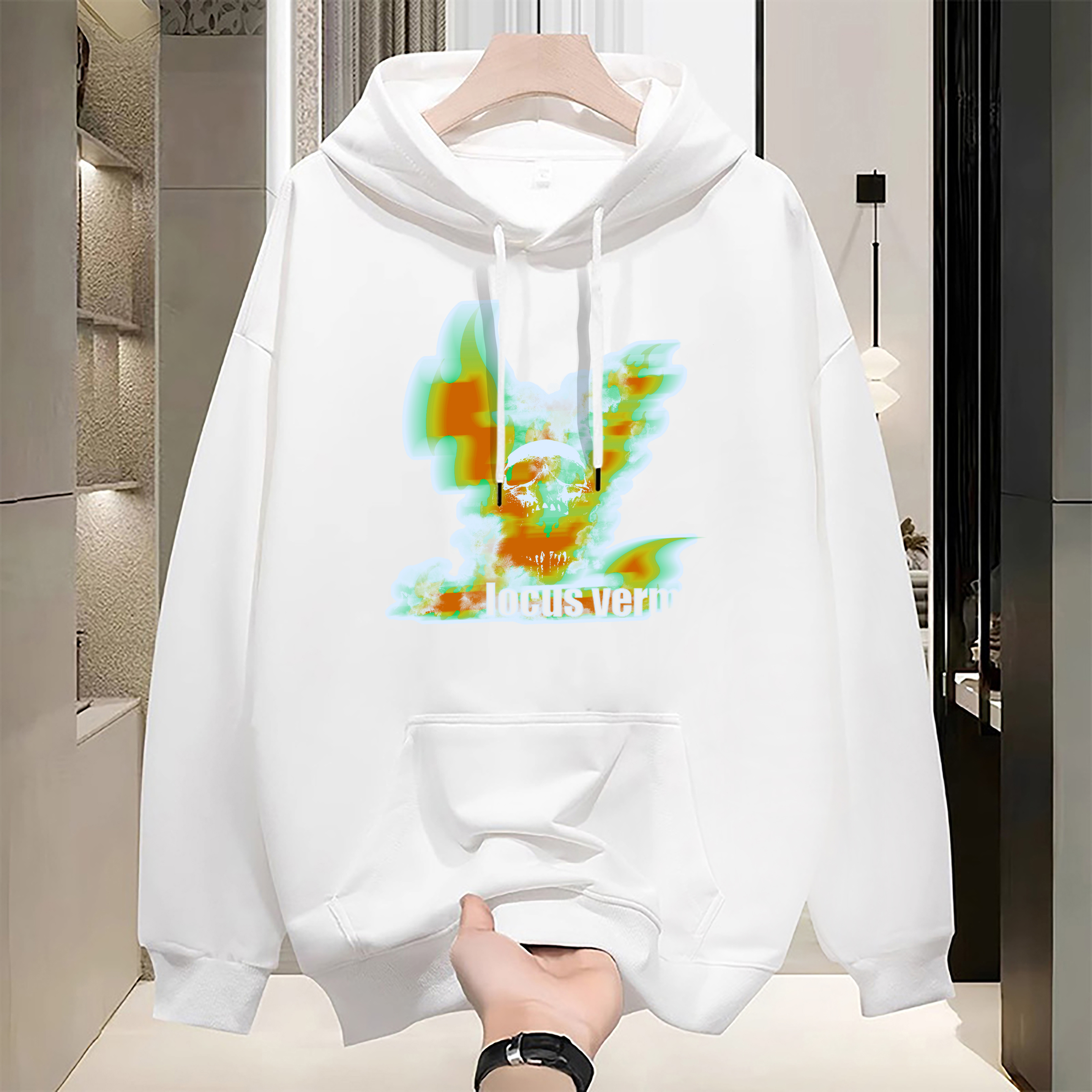 Designer Men's Hoodies Luxury Brand Casual Memories Collection Zip Up Hoodie Grunge Streetwear Sweatshirt Women Tops Goth Oversized Men Clothing 