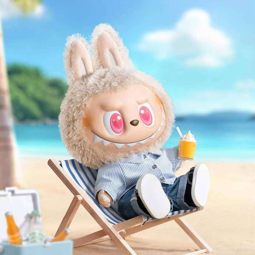 LABUBU 40Cm Flip With Me Vinyl Plush Doll Cute Collectible Figure Toys For Teens Big Kids Toy Fans