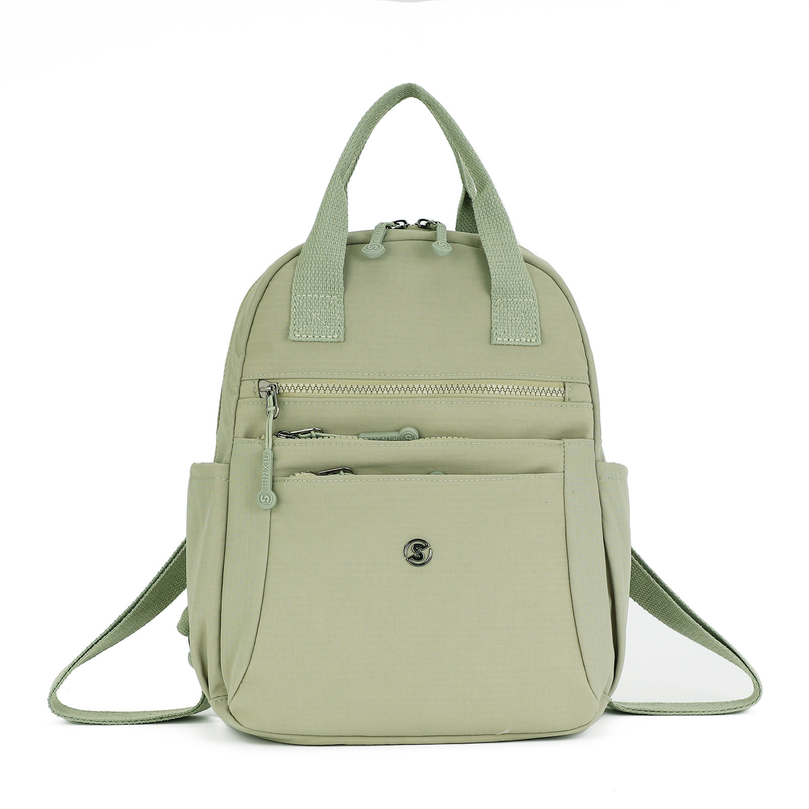 New multifunctional backpack, multifunctional women's handbag, lightweight waterproof nylon bag, large capacity student backpack