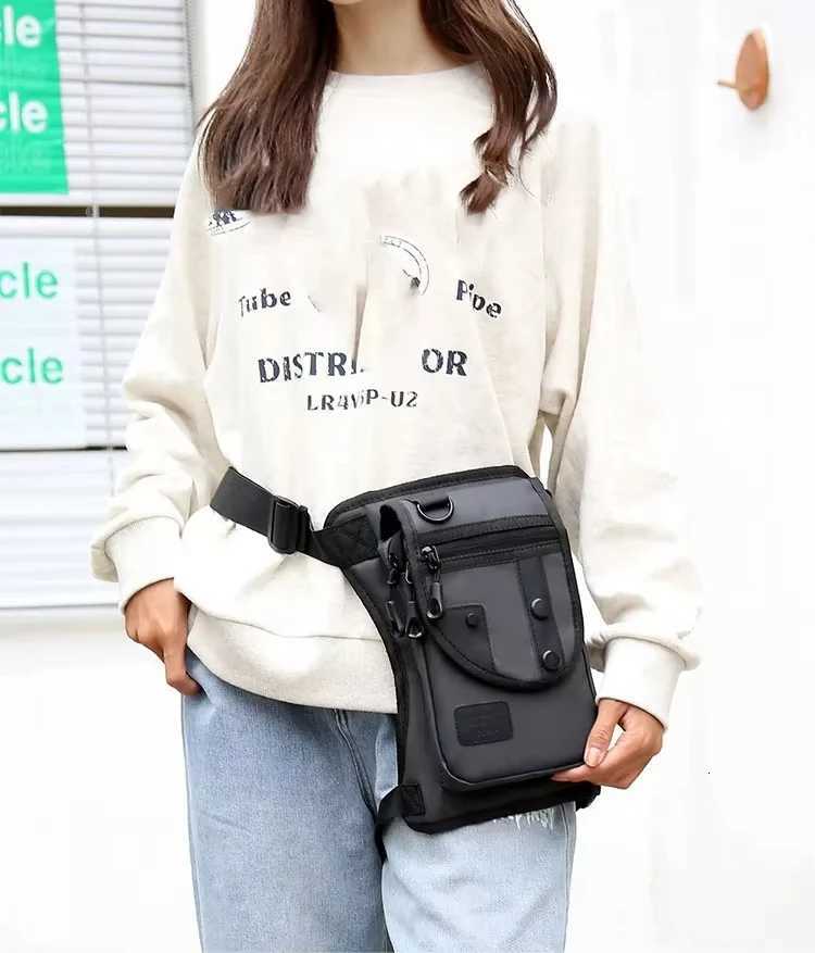 Climbing Men Leg Bag Outdoor Travel Sports Hip Motorcycle Riding Leggings Thigh Bags Portable Waist Cell Phone Leisure PackL251024
