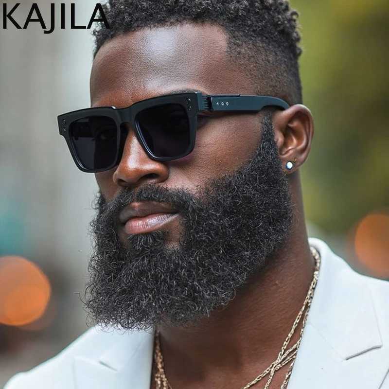 Oversized Classic Square Punk Sunglasses Men 2025 Luxury Brand Vintage Driving Sun Glasses for Male Steampunk Eyewear UV400T251024
