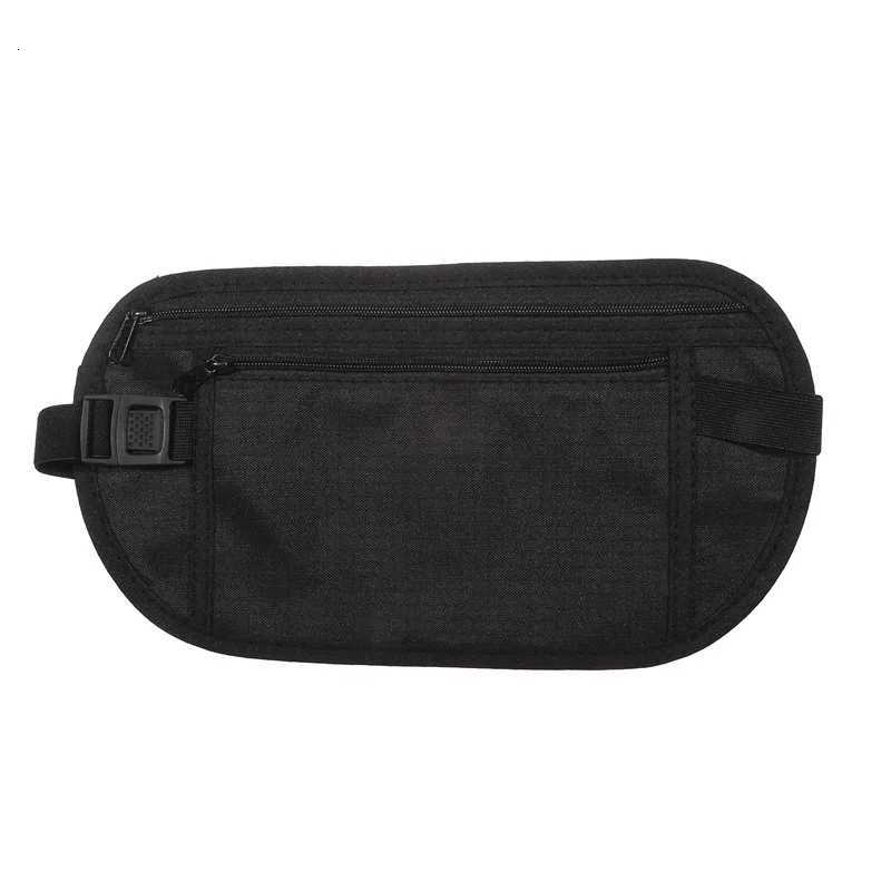 1PC Invisible Travel Waist Packs Waist Pouch For Passport Money Belt Bag Hidden Security Wallet Casual Bag For Men WomenL251024