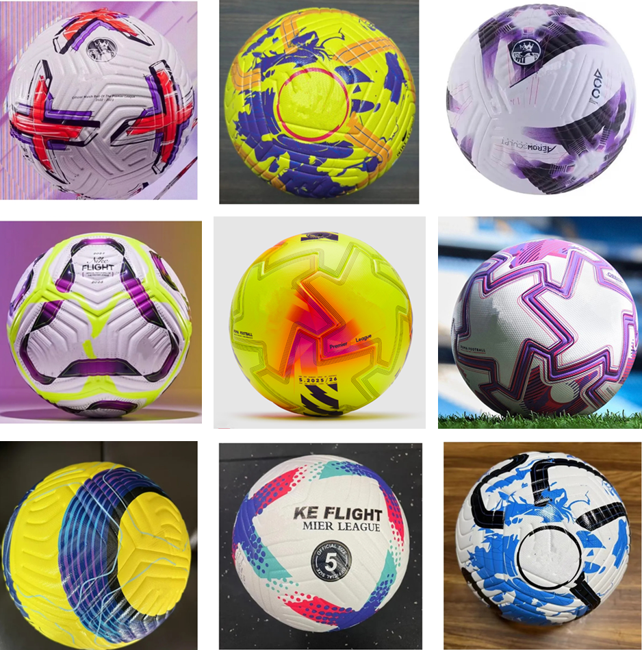New Club League 2024 2025 soccer Ball Size 5 Size 4 high-grade nice match liga premer 24 25 PU football Ship the balls without air