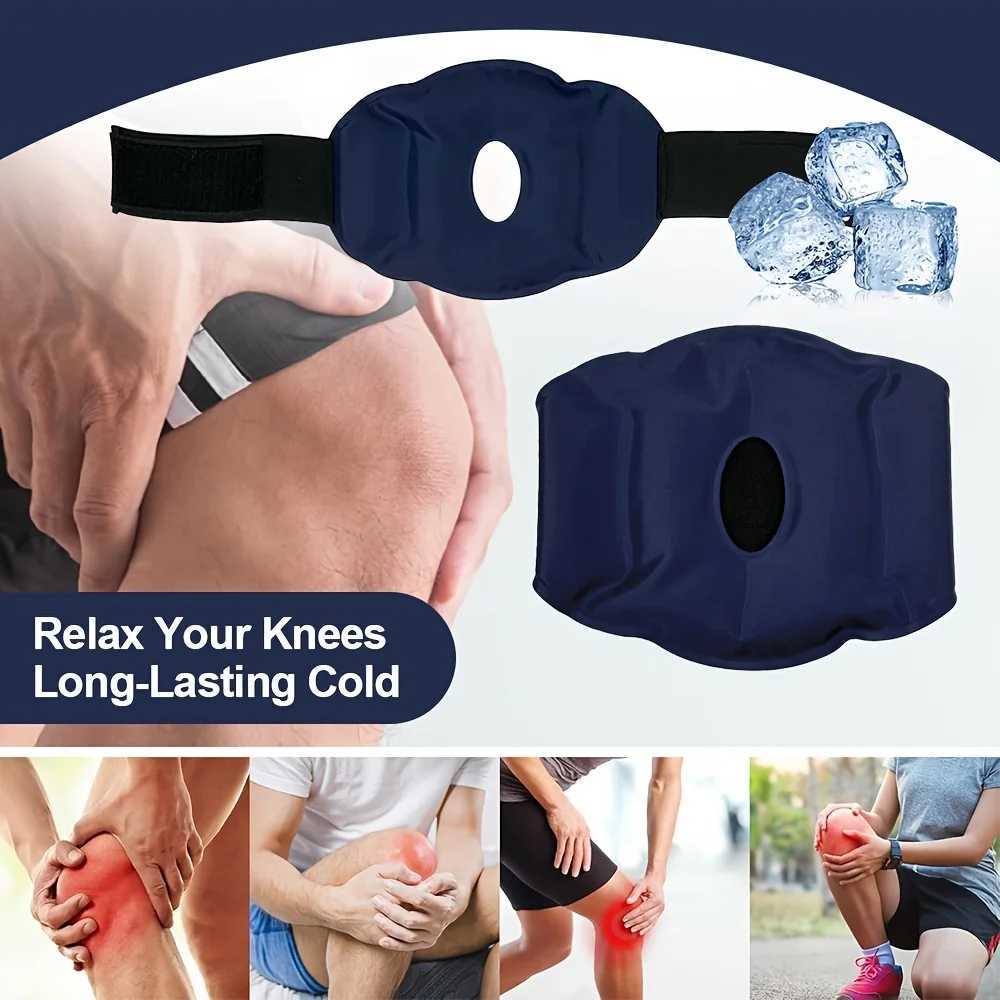 Reusable Knee Ice Pack Wrap Ice Pack for Knee Adjustable Cold Compress Cold Therapy Gel Pads for Pain Relief Sports InjuriesW251024