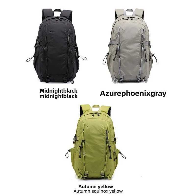 Durable travel backpack outdoor waterproof hiking bag breathable lightweight backpack for twoshoulder carrying J251024
