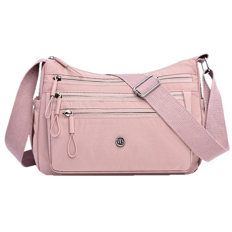 Casual Crossbody Bag for Women 2025 Summer New Arrival Large Capacity Lightweight Multi-Compartment Handbag Middle-Aged and Elderly Women's Bag