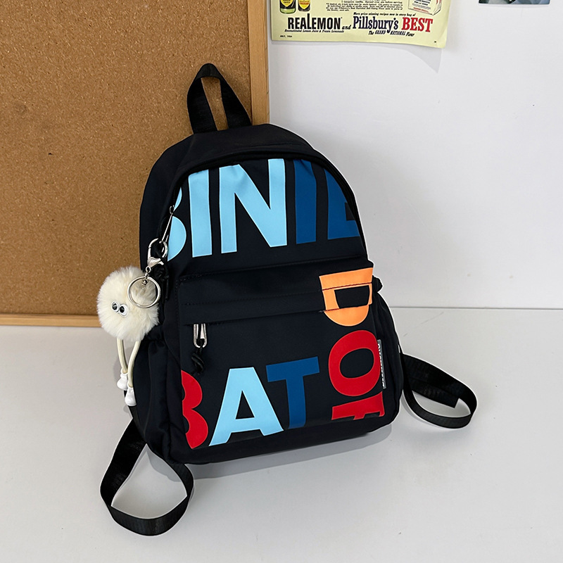 Internet Celebrity Super Popular Lightweight Backpack Middle Students, School for Campus and Travel, Children's Girls' Parent-Child Mommy Ba