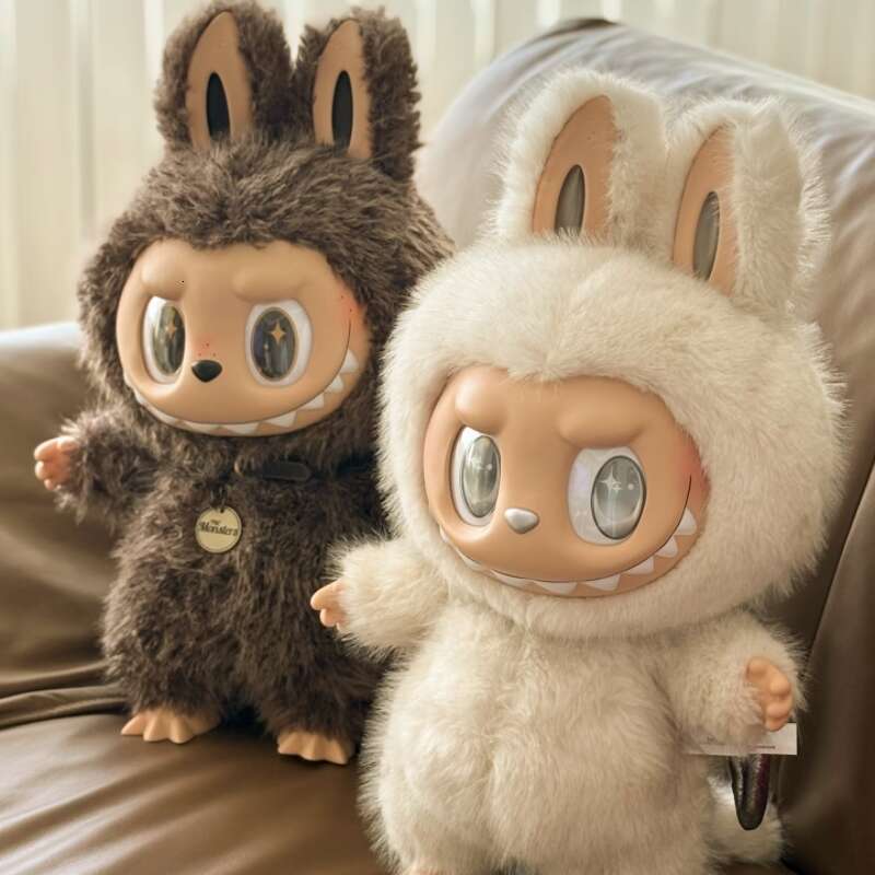 Labubu NEW V3 V2 V1 Designer Genuine 58Cm Zimomo 'I Found U' Anime Figure Model For Home Decor & Gifting LABUBU 38Cm Large Sized Doll