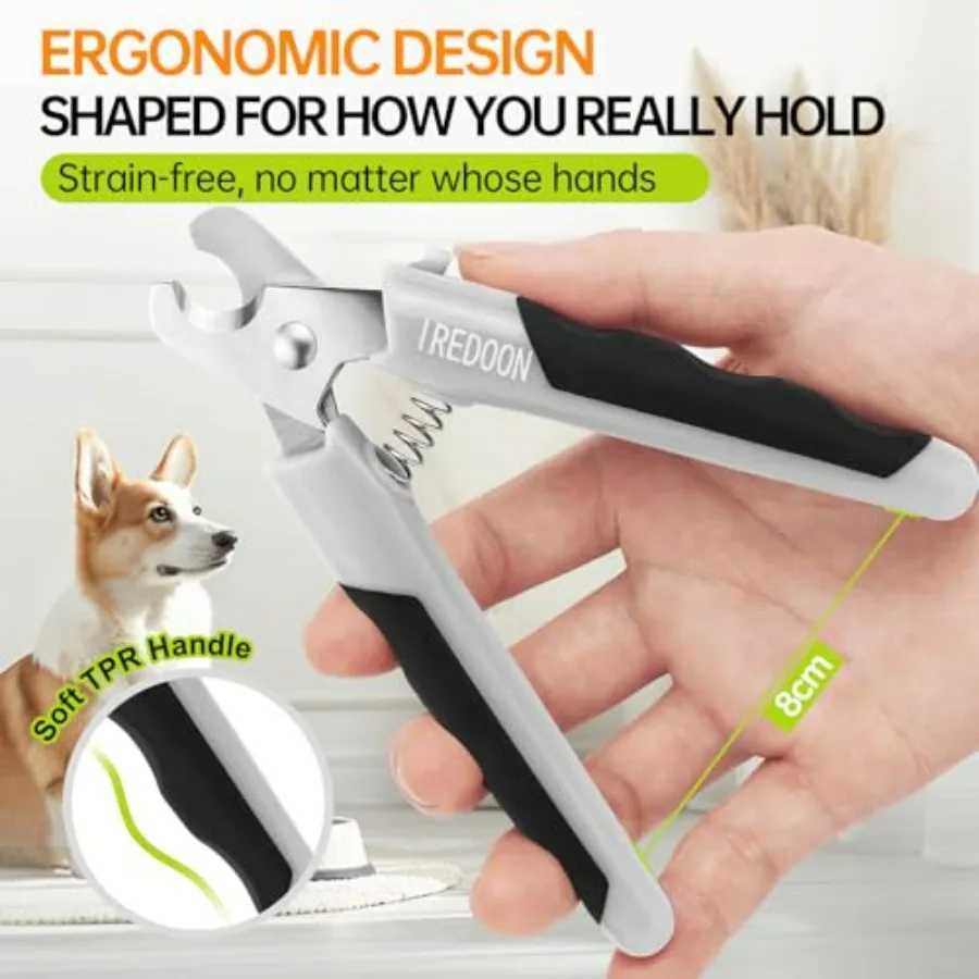 UltraSharp 4CR13 Stainless Steel Dog Nail Clippers and Trimmers with Nail File for Small Medium and Large Breeds Pet Grooming T Z20251024